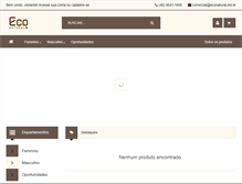 Tablet Screenshot of econatural.ind.br